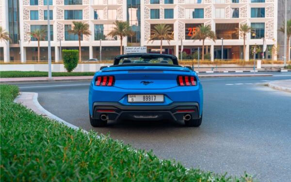 Rent the 2024 Ford Mustang EcoBoost Convertible V4 in Dubai