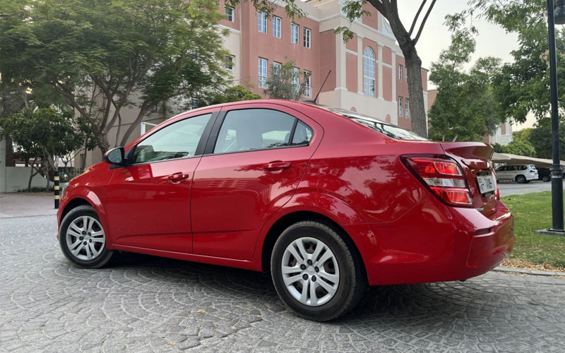 Cruise Through Dubai In The Chevrolet Sonic Sedan 2020